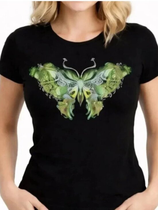 Next Level Apparel Tops - Next Level Butterfly Tee